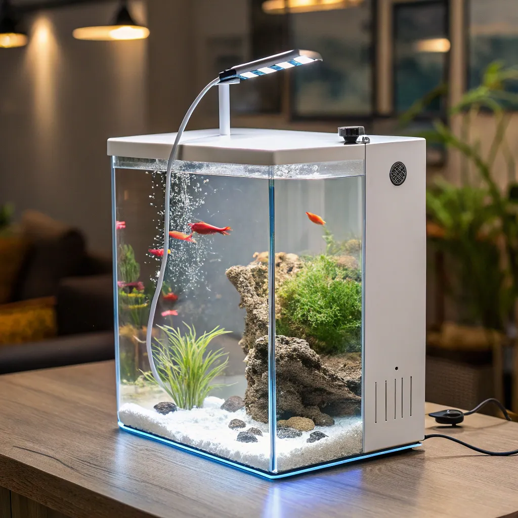 Modern fish tank